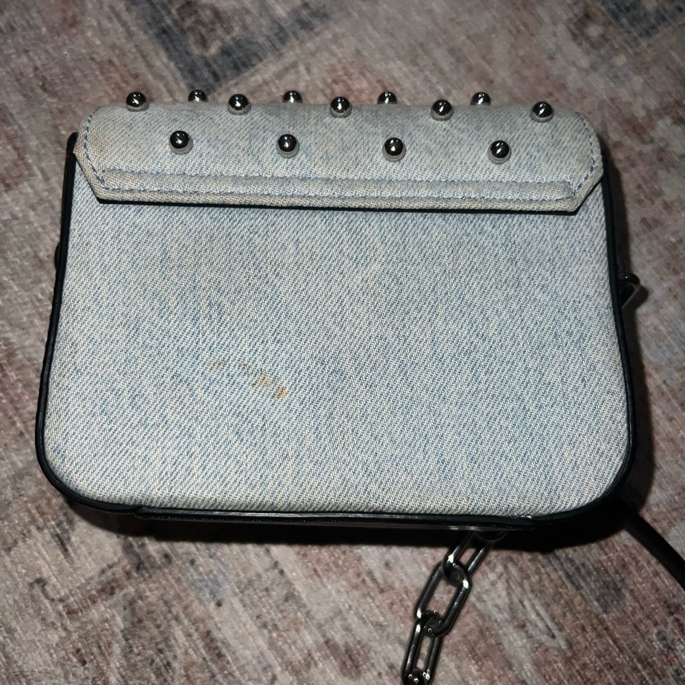 Alexander Wang Black and Gray Studded Crossbody Bag - Picture 3 of 5